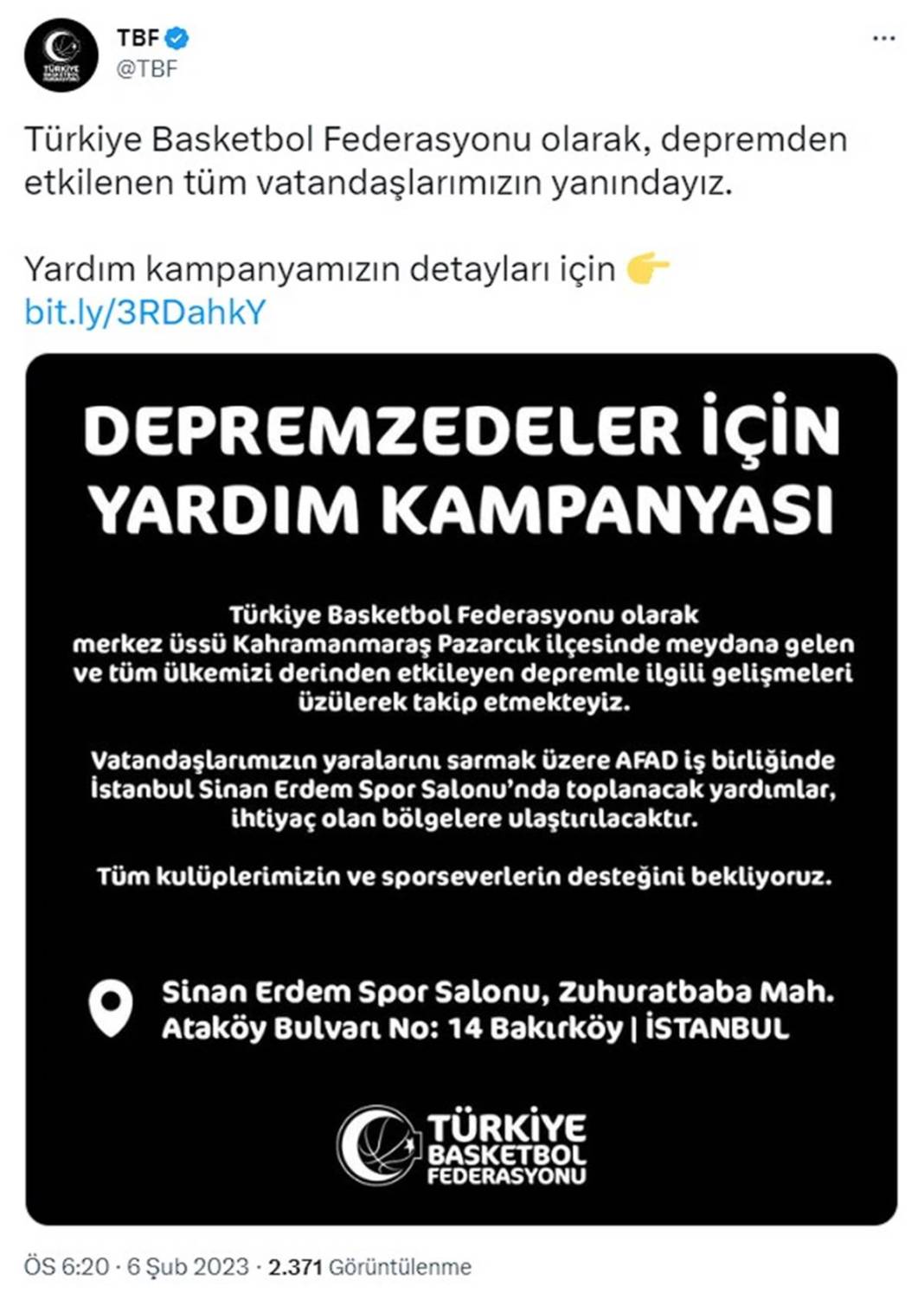 Deprem bölgesine yardım kampanyası başladı! İşte bölgede en çok ihtiyaç duyulan malzemeler ve yardım yapılacak adresler 34